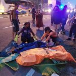 Suami Mendahului, Istri dan Anak Tewas Tergilas Roda Truk Gandeng