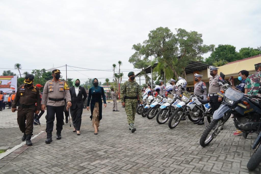 Pengamanan Nataru, Polres Mojokerto Gelar Operasi Lilin Semeru 2022