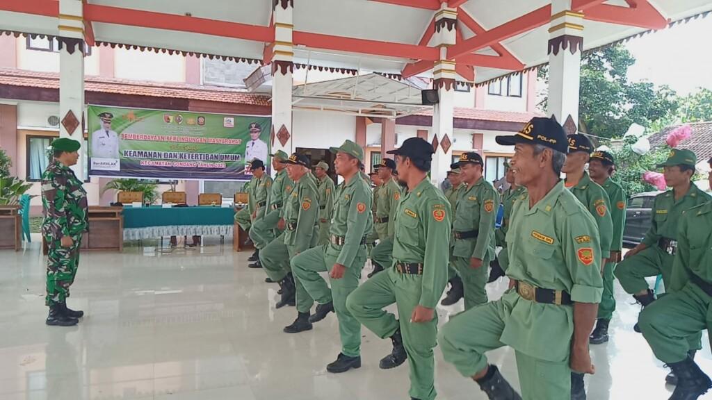 Koramil Gondang Bareng Unsur Forkopimcam Berdayakan & Tingkatkan Kapasitas Satuan Linmas