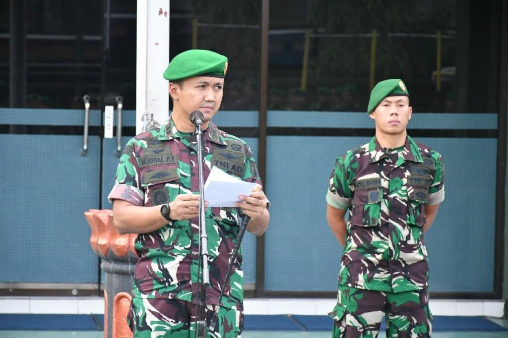 32 Prajurit Kodim 0815/Mojokerto Naik Pangkat, ini Pesan Dandim