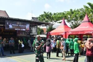 Kodim 0815/Mojokerto Gelar Pasar Murah Ramadhan
