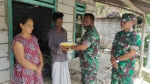 Jelang Lebaran Kodim 0815/Mojokerto Salurkan 2,89 Ton Beras Zakat Fitrah