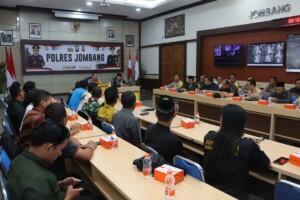 Polres Jombang Bersama Stakeholder Gelar Rakor Cipta Kondisi