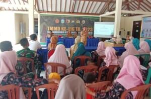 Sinergi Kodim 0815/Mojokerto Bareng Pemda Tuntaskan Sasaran Non Fisik TMMD 116