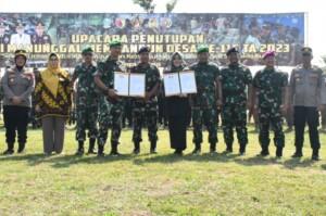 TMMD Reguler Ke-116 Tahun 2023 Kodim 0815/Mojokerto Resmi Ditutup