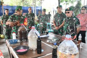 Tinjau Hanpangan, Tim Pusterad : Babinsa Inspiratif Kodim 0815/Mojokerto Luar Biasa