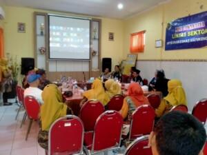 Minilok Lintas Sektor PKM Watukenongo Danramil Pungging Bareng Forpimka Diskusikan Pelayanan Kesehatan