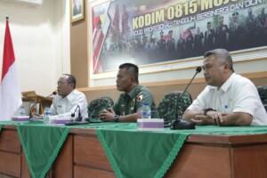 Persiapan Upacara HUT Ke-78 Kemerdekaan RI Tahun 2023, Kodim 0815/Mojokerto Bareng Polres & Pemda Gelar Rakor Bersama