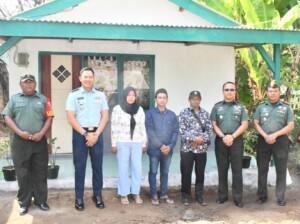Dandim 0815/Mojokerto Dampingi Tim Waslakgiat Kodam V/Brawijaya Tinjau Sasaran Rehab RTLH Di Wilayah Gondang