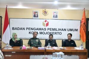 Dandim Mojokerto Silaturahmi Dengan Bawaslu Kabupaten & Kota Mojokerto