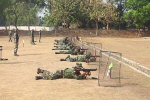 Kodim 0815/Mojokerto Gelar Latihan Menembak