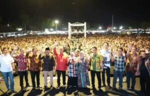 Ribuan Warga Masyarakat Jombang Hadiri Acara Sambut PJ Bupati Sugiat
