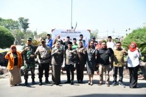 Antisipasi Gangguan Pemilu 2024, Dandim 0815/Mojokerto Hadiri Apel Gelar Pasukan & Simulasi Sispamkota