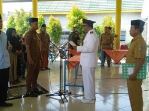 Kepala Desa Gadingmangu Kecamatan Perak Resmi Melantik Kepala Dusun Bacek
