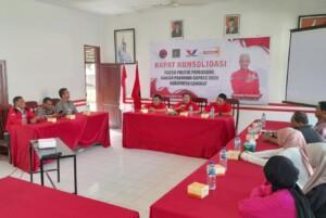 DPC Relawan Padamu Negeri Audensi ke DPC PDI Perjuangan Langkat, Sumatera Utara