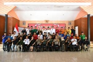 Deklarasikan Pemilu Damai, Kodim 0815/Mojokerto Siap Jaga Kondusifitas Wiayah