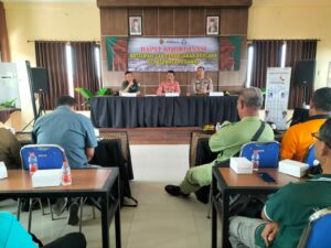 Antisipasi Bencana Alam, Koramil 0815/17 Trawas Bareng Forkopimcam Gelar Rakor