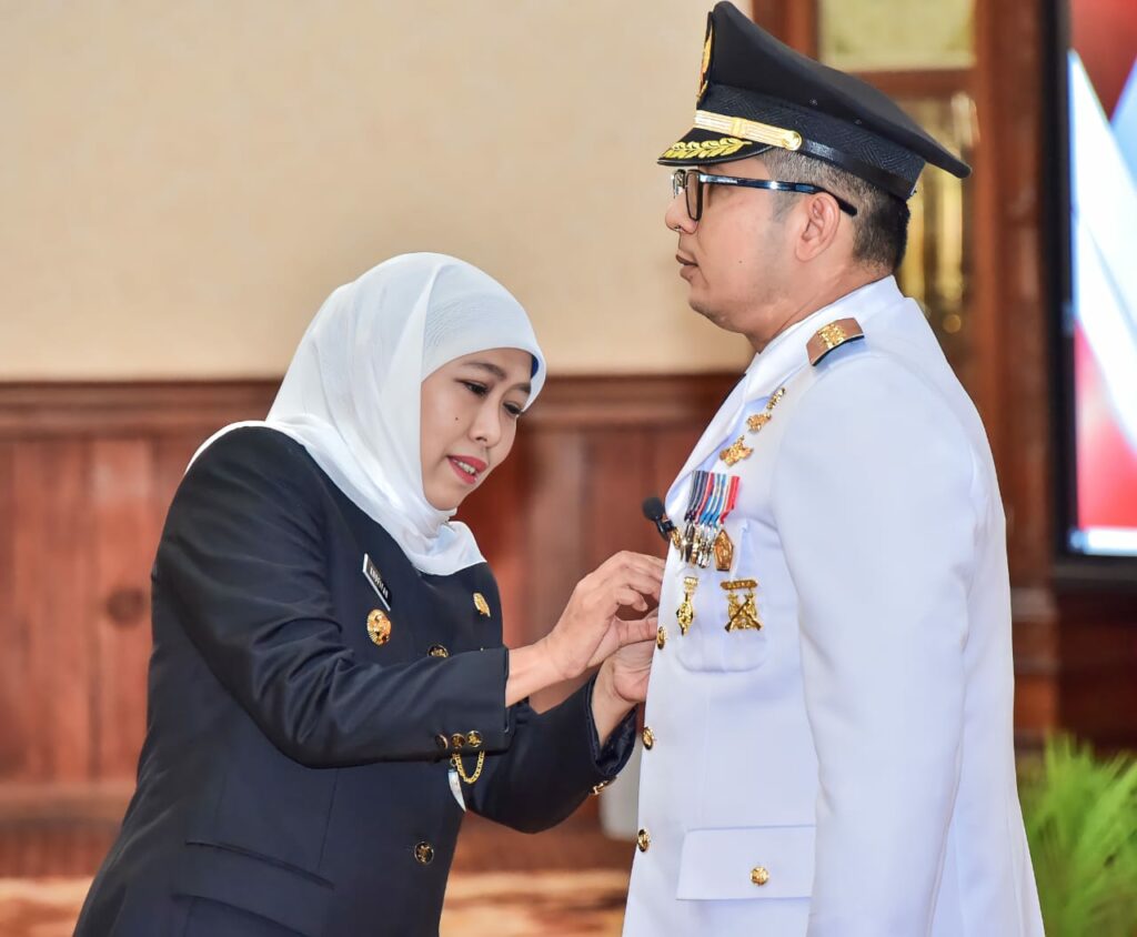 Lantik Moh. Ali Kuncoro Jadi Pj. Walikota Mojokerto, Gubernur Khofifah Berpesan Lanjutkan Program Pembangunan Daerah yang Inklusif dan Berdampak