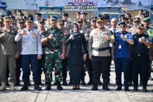 Dandim 0815/Mojokerto Hadiri Apel Gelar Pasukan Operasi Lilin Semeru 2023