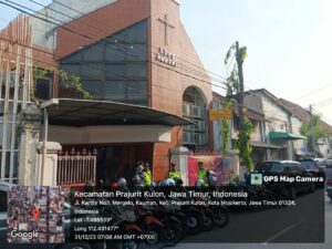 TNI – Polri Amankan Perayaan Ibadah Natal Tutup Tahun 2023
