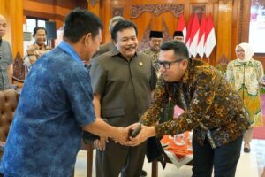 Pj. Wali Kota Mojokerto Terima Kunker Banmus DPRD Jatim