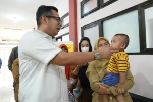 Pj. Wali Kota Mojokerto Ajak Sukseskan Sub PIN Polio Untuk Masa Depan Generasi Kota Mojokerto Lebih Sehat dan Kuat