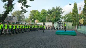 H-1 Pilpres 2024, Kodim 0815/Mojokerto Perkuat Kesiapsiagaan