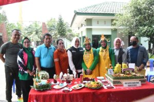 Semarakkan HUT Persit Ke-78, Persit KCK Cab. XXX Kodim 0815 Hebohkan Gebyar Competition Persit 082/CPYJ