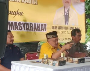 Agus Wahjudi Anggota DPRD Kota Mojokerto Berharap Reses I Tahun 2024 Bisa Mermanfaat Bagi Masyarakat