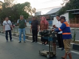 Sidak Komisi II DPRD Kota Mojokerto Terkait Pembangunan Proyek Fisik TA 2023