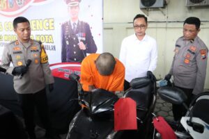 Beraksi di 15 TKP, Polres Mojokerto Kota Berhasil Amankan Komplotan Pelaku Curanmor
