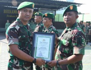 Acara Korp Raport Perwira Pertama, Dandim 0815/Mojokerto Sampaikan Ini
