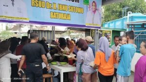 Warga Korban Bencana Banjir Penuhi Dapur Umum RSUD Ibnu Sutowo Baturaja