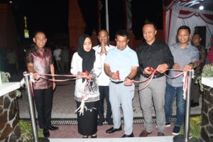 Tampak Megah Nuansa Majapahit, Koramil 0815/01 Prajurit Kulon Diresmikan