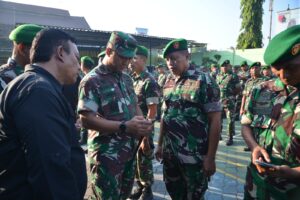 Sidak Handphone Prajurit & PNS, Dandim 0815/Mojokerto Pastikan Tidak Ada Anggota Terlibat Judi Online