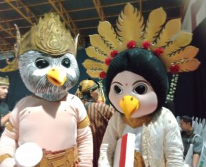 Kerto dan Kerti Maskot Pilwali Kota Mojokerto 2024