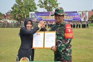 Bupati Mojokerto Secara Resmi Membuka TMMD Reguler Ke-121 TA 2024