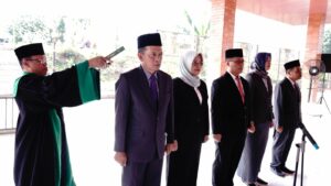 Pertama Kali, Pj Wali Kota Mojokerto Lantik 5 Kepala Dinas