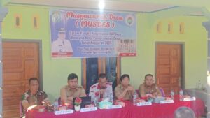 BPD Desa Pusar, Batu Raja Barat Gelar Musdes Perencanaan Pembangunan RKP Desa Th 2024/ 2025