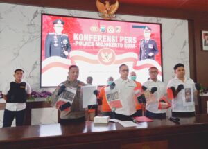 Berantas Judi Online, Satreskrim Polres Mojokerto Kota Berhasil Amankan 5 Penjual Chip