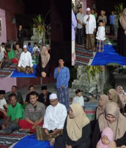 Peringati Hari Kemerdekaan, Warga RT 01 Dusun Galang Gelar Doa Bersama dan Bershalawat