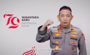Kapolri di HUT RI ke-79: Semangat Baru untuk Nusantara Baru, Indonesia Maju