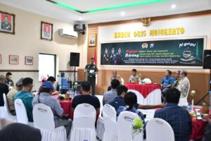 Sinergitas TNI,Polri Bersama Insan Media Mojokerto Raya Hadapi Pilkada Serentak 2024 