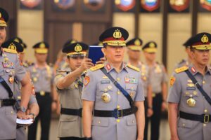 Kapolri Pimpin Pelantikan Sejumlah Kapolda dan Pengukuhan 2 Jabatan Baru di Polri