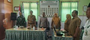 Wujudkan Sinergitas Lintas Sektor, Danramil 0815/12 Ngoro Hadiri Lokakarya Mini UPT Puskesmas Manduro