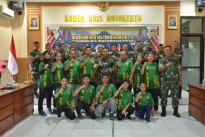 Turnamen Karate Piala Panglima TNI Tahun 2024, Kodim 0815/Mojokerto Siapkan 10 Atlet Karate Terbaik