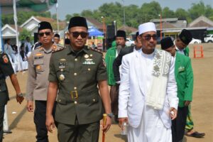 Hari Santri Nasional, Dandim 0815/Mojokerto Pimpin Upacara Di Ponpes Nuris