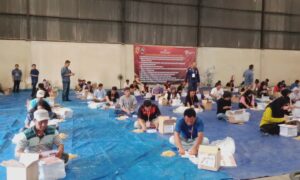 KPU Kabupaten Mojokerto Libatkan 99 Petugas Untuk Sortir dan Lipat Surat Suara Pilkada 2024