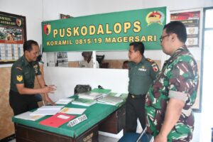 Jelang Sertijab Danramil, Kodim 0815/Mojokerto Bentuk 2 Tim Verifikasi