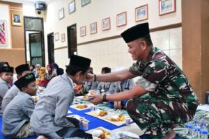 Refleksi Momentum Pengabdian di Hari Jadi ke-75, Kodim 0815/Mojokerto Bersama Anak Yatim Piatu Gelar Tasyakuran